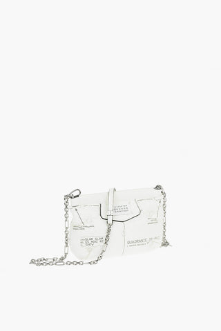 MM11 mini borsa a tracolla GLAM SLAM in pelle stampata