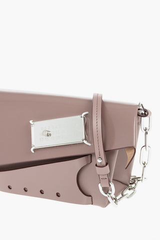 MM11 Mini Borsa SNATCHED in Pelle Effetto Lucido