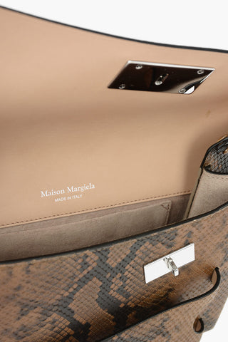 MM11 Python Effect Leather SNATCHED Bag