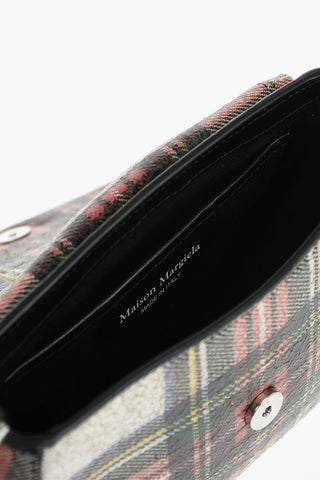 MM11 Leather Buffalo Checked Bag