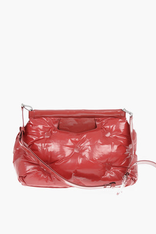 MM11 Patent Leather Glam Slam Bag with Removable Shoulder Strap