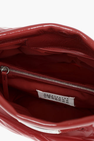 MM11 Patent Leather Glam Slam Bag with Removable Shoulder Strap