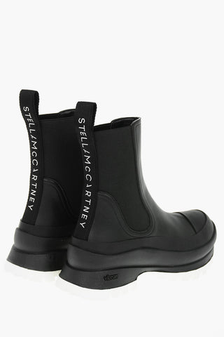 Stivaletti Chelsea TRACE in Similpelle con Logo in Lettering