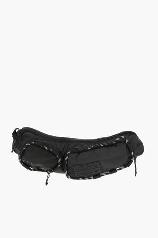 Maxi Marsupio a 2 Tasche con Logo in Rilievo