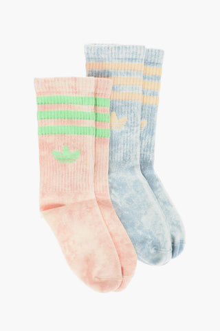Set 2 Calzini Effetto Tie Dye