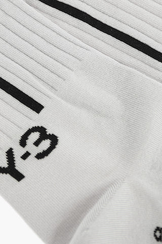 ADIDAS calzini stretch con logo ricamato