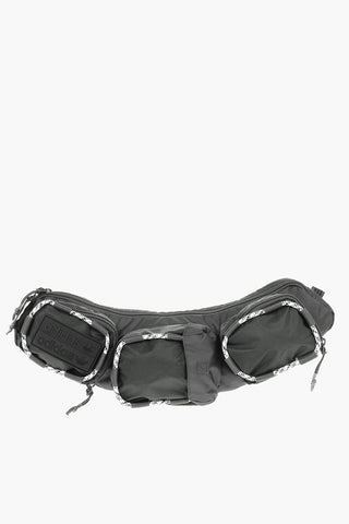 multi-pockets maxi shoulder bum bag