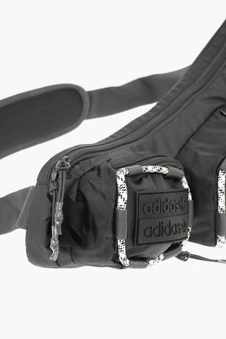 multi-pockets maxi shoulder bum bag