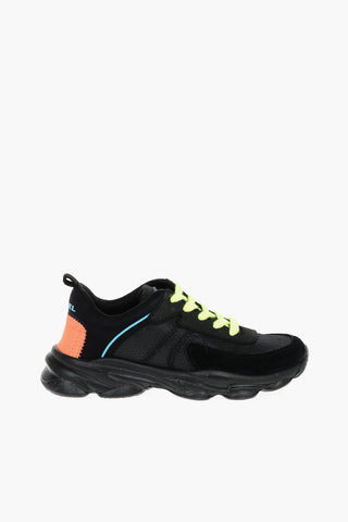 fabric S-SERENDIPITY LC YO sneakers with suede detail