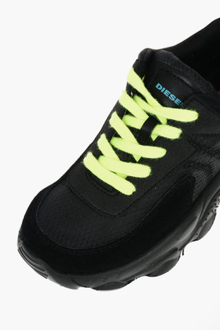fabric S-SERENDIPITY LC YO sneakers with suede detail