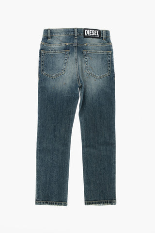 Tapered-Fit Jeans D-EETAR-J aus Stretch-Denim