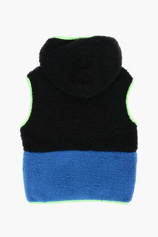 Fleece Sleeveless SACCY OVER Hoodie