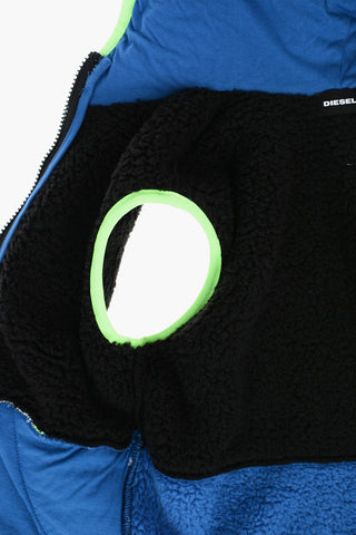 Fleece Sleeveless SACCY OVER Hoodie