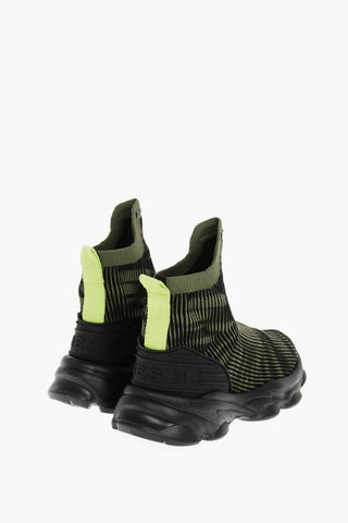 Two-Tone Sock S-SERENDIPITY PAD High-Top Sneakers