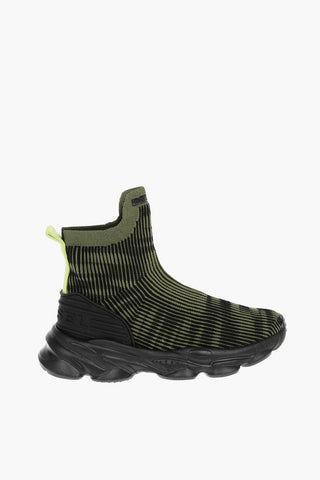 Two-Tone Sock S-SERENDIPITY PAD High-Top Sneakers