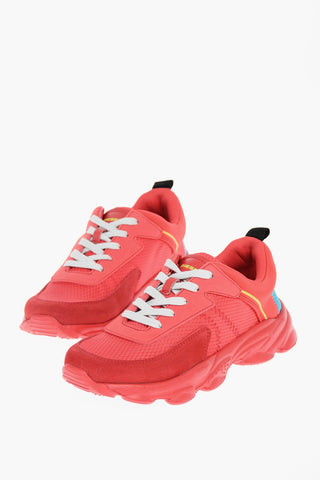 fabric S-SERENDIPITY LC YO sneakers with suede detail