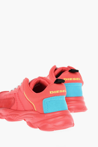 fabric S-SERENDIPITY LC YO sneakers with suede detail