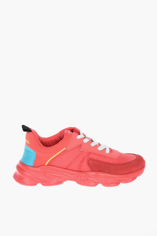 fabric S-SERENDIPITY LC YO sneakers with suede detail