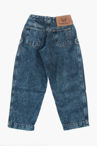 boyfriend fit D-CONCIAS-SP-J jeans with studs