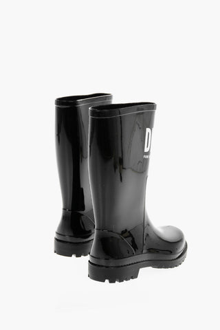 logo printed solid color H-JAARDEN YO HYBRIDS wellington boots