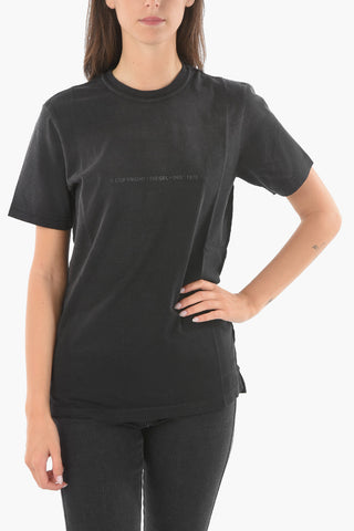 Crew-neck T-JUBIND T-shirt with Embossed Logo