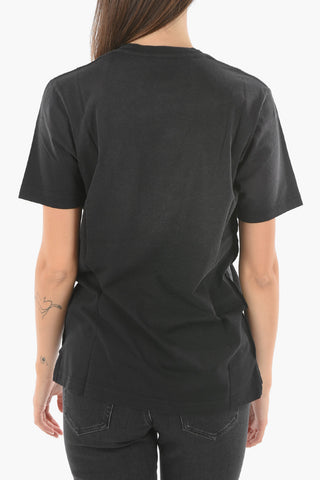 Crew-neck T-JUBIND T-shirt with Embossed Logo