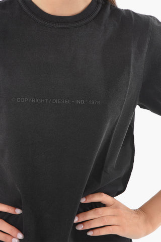 Crew-neck T-JUBIND T-shirt with Embossed Logo