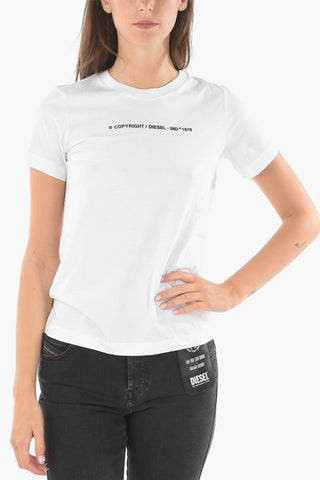 Solid Color T-SILY-COPY Crew-Neck T-shirt