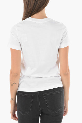 Solid Color T-SILY-COPY Crew-Neck T-shirt