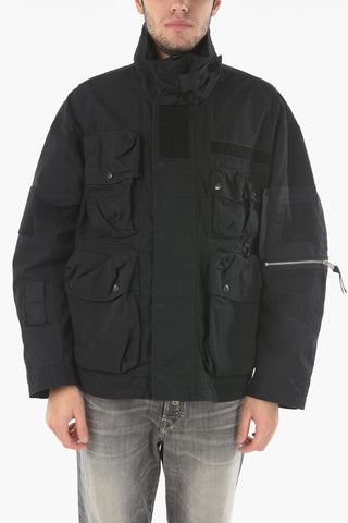 Velcro Closure Utility Jacket