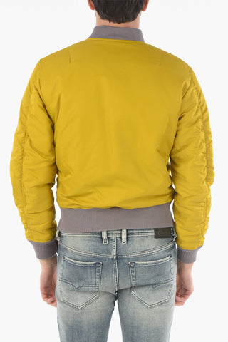 Front Zipped Reversible Padded Bomber Jacket