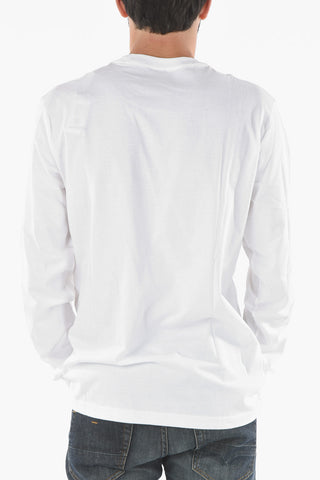 Embroidered Logo T-DIEGO-DIV-LS Long Sleeved T-shirt