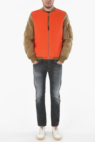 Knitted Body K-OHIO Bomber Jacket