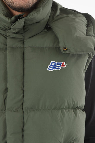 Removable Hood W-ROLF-SL Down Padded Vest