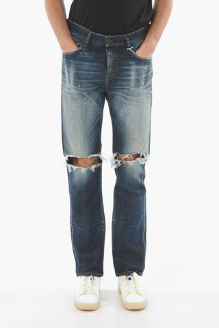 5 Pocket D-VIKER-SELVEDGE Distressed Denims