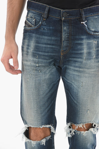5 Pocket D-VIKER-SELVEDGE Distressed Denims