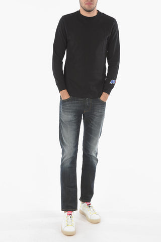 Embroidered Logo Long Sleeved T-shirt