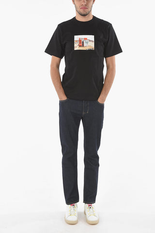 Crew Neck CHINTOS Printed T-Shirt