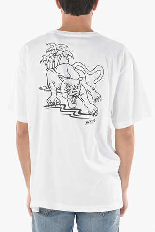 Crewneck T-TUBOLAR-B3 Printed T-shirt