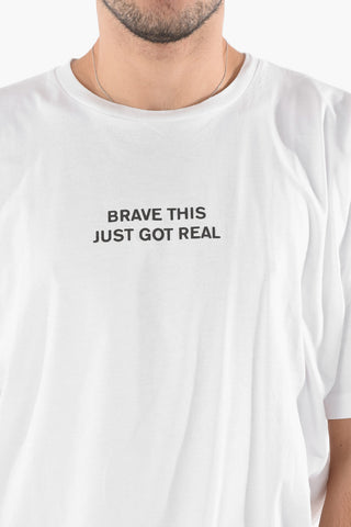 Crewneck T-TUBOLAR-B3 Printed T-shirt