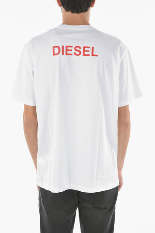 T-Shirt Girocollo ALPHABET in Cotone