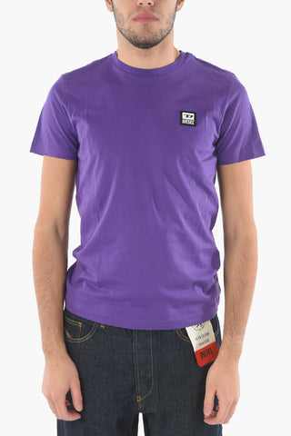 Crew Neck Logoed Cotton T-Shirt