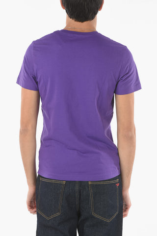 Crew Neck Logoed Cotton T-Shirt