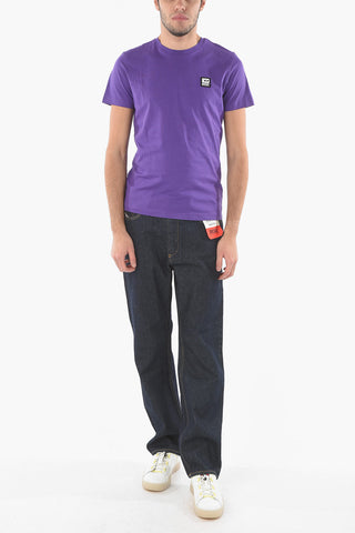 Crew Neck Logoed Cotton T-Shirt