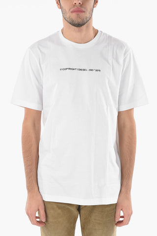 T-shirt Ricamata T-JUST-COPY A Maniche Corte Girocollo