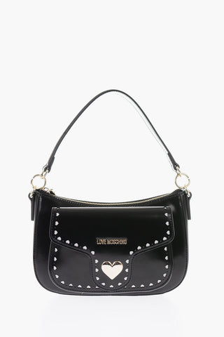 LOVE borsa in ecopelle con tracolla removibile