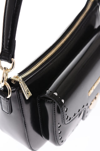 LOVE borsa in ecopelle con tracolla removibile