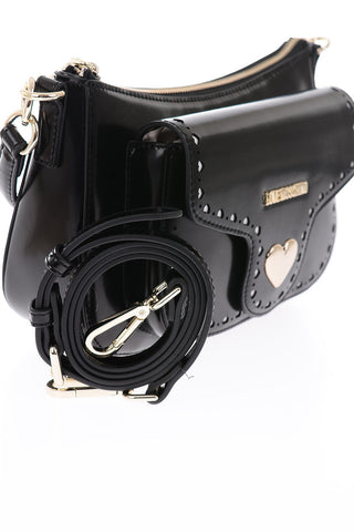 LOVE borsa in ecopelle con tracolla removibile