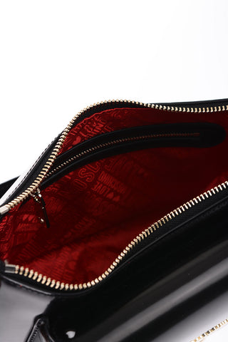 LOVE borsa in ecopelle con tracolla removibile