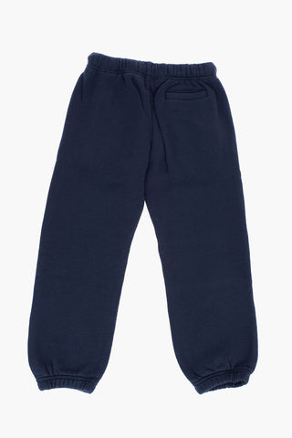 logo printed 3-pockets joggers